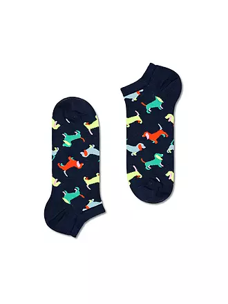 HAPPY SOCKS | Herren Sneaker Socken 41-46 PUPPY LOVE navy | 